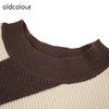 oldcolour复古条纹针织衫冬季新款设计感气质流苏毛衣女O42052281 商品缩略图2