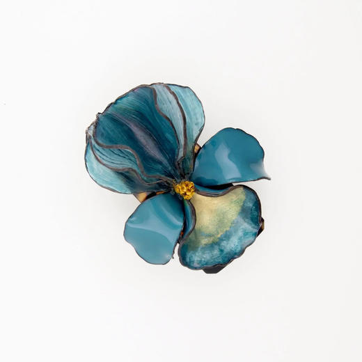 订购6个月到｜Cilea Bijoux-IRIS-鸢尾花 发夹［法国设计师］ 商品图0