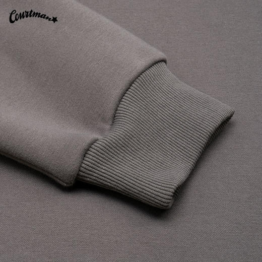 【美式字体】美式字体加绒连帽卫衣透视字体的设计美式风格拉满 商品图5