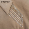 oldcolour纯色加绒卫衣冬季新款设计感百搭短款上衣女O44024450 商品缩略图4