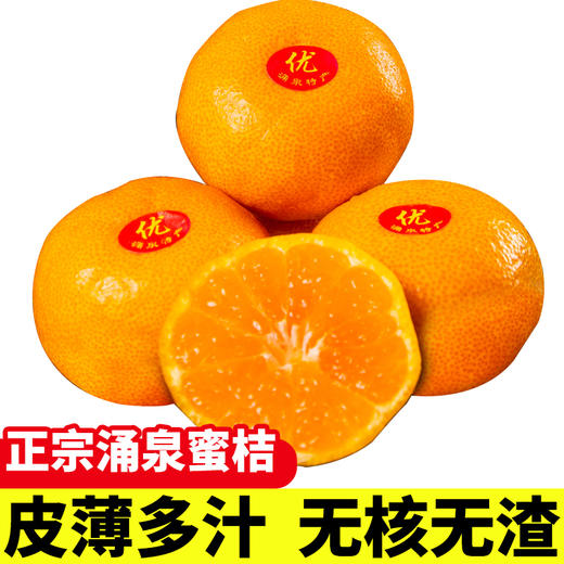 工厂直发   临海正宗涌泉蜜桔 皮薄多汁 商品图0