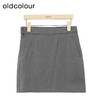 oldcolourA字短裙冬季新款高腰显瘦气质显瘦半身裙女O43061362 商品缩略图0