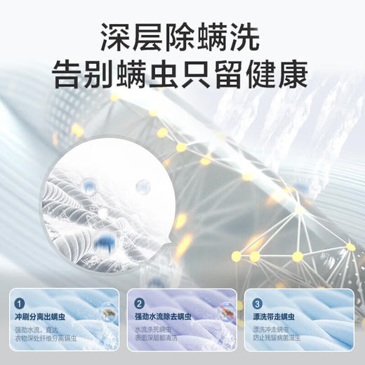 小天鹅（LittleSwan）TB80V23H洗衣机全自动波轮变频直驱电机 大容量家用租房宿舍（美） 商品图5