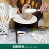 【多种颜色可选，用料十足升级加厚！】硅胶锅铲汤勺18件套，北欧轻奢硅胶铲不粘锅耐高温硅胶厨具套装，优异的耐高温性能和不粘特性，为现代厨房提供了便利和舒适的烹饪体验lm 商品缩略图1