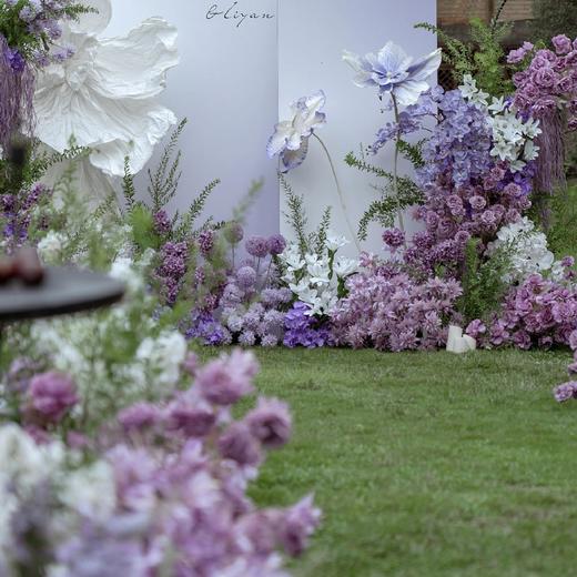 紫色系婚礼布置 商品图1