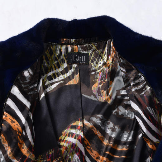 圣三利女装经典款水貂毛皮皮草SL154D002 商品图6