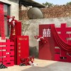 中国红色 喜庆婚礼布置 商品缩略图2