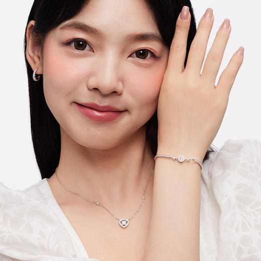 KADER卡蒂罗 星芒守护镯链 女925银半镯手链轻奢小众礼物2023年新款爆款 商品图3