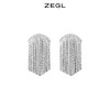ZEGL银色流苏耳环女2023年新款潮耳钉小众925银针高级感复古耳饰 商品缩略图0