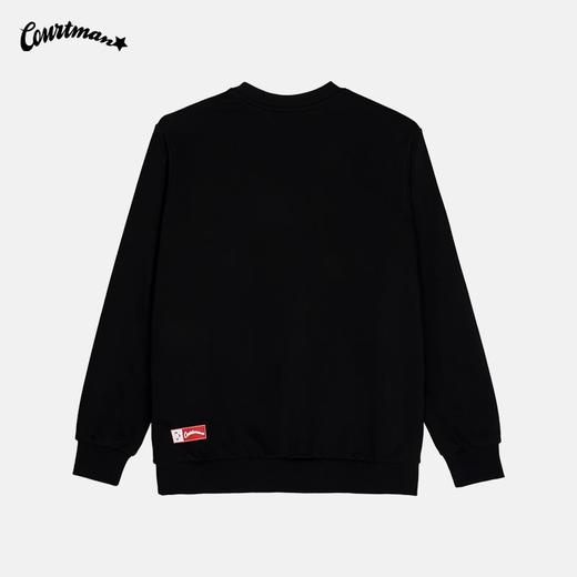 【生涯球队联名卫衣】胸前字体布局采用了nba新赛季的同款布局，采用了生涯的红黄配色搭配上courtman的内外双面料属性的卫衣设计 商品图2