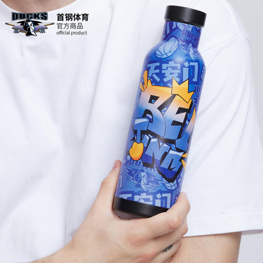 北京首钢篮球俱乐部官方商品 |  首钢体育霹雳鸭系列保温杯 商品图4