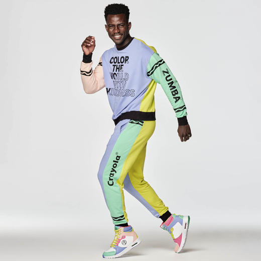 【乐刻甄选】Zumba WearCrayola联名系列畅销款长袖Z1T000394 商品图3