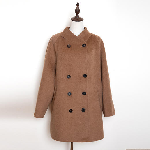 一姐私服 小众骆驼绒大衣 商品图0