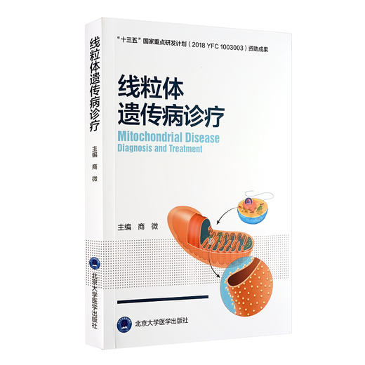 线粒体遗传病诊疗 商微主编 线粒体病诊断治疗功能障碍与相关疾病 遗传病阻断治疗研究全新进展 北京大学医学出版社9787565928734 商品图1