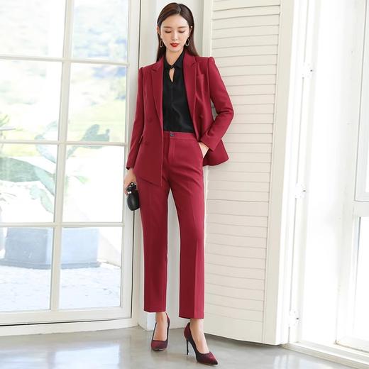 IWY/秋冬高端年会主持职业装气质女神范时尚西装套装女工作服西服正装CP0564 商品图0