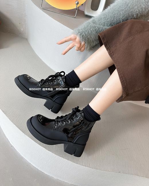 新品女士拼色百搭时尚女式加绒772B35522（W） 商品图7