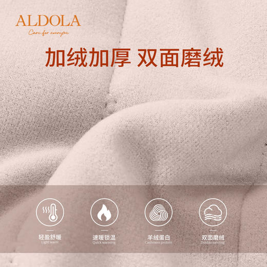 雅黛丽保暖马甲含绵羊毛可外穿双面磨毛加绒加厚修身贴身女士背心 商品图4