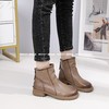 新品女士单层牛皮软底软面女矮靴803B35516（W） 商品缩略图7