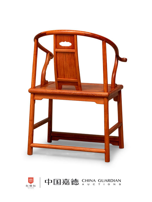 红桥红  家具严选  缅甸花梨（大果紫檀）【安思远攒靠背圈椅】 商品图3