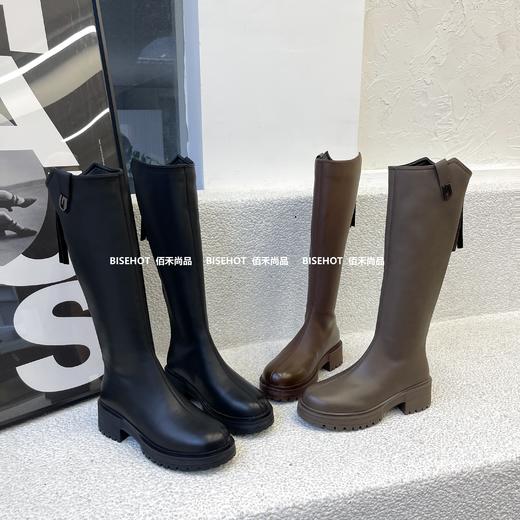 新品女士薄绒增高高靴715B35505（W） 商品图3