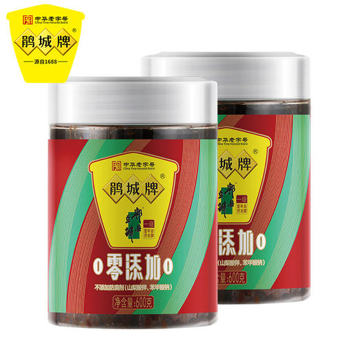 鹃城牌 零添加一级郫县豆瓣酱正宗600g*2 易拉罐使用方便家用炒菜调味料 两瓶组合装 商品图2