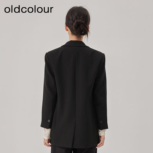 oldcolour冬新款时尚休闲西装女设计感西装外套女O41048153 商品图4
