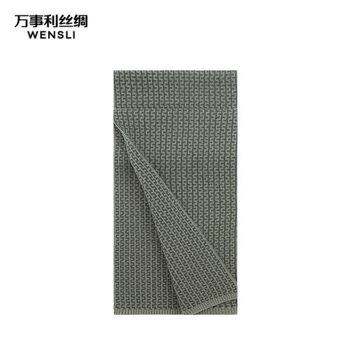 万事利“阡陌”羊毛小围巾 商品图4