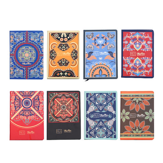 深山集市 原创吉祥纹样笔记本  文创笔记本 商品图0