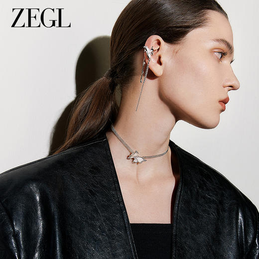 ZEGL设计师蝶语系列蝴蝶项链女小众高级感项圈脖颈链choker锁骨链 商品图2