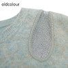oldcolour纯色简约连衣裙冬季新款设计感中长款针织衫女O41103169 商品缩略图3