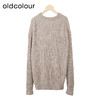 oldcolour针织套头衫冬季新款V领气质设计感百搭毛衣女O44052410 商品缩略图3