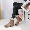 新品女士单层牛皮软底软面女矮靴803B35516（W） 商品缩略图2