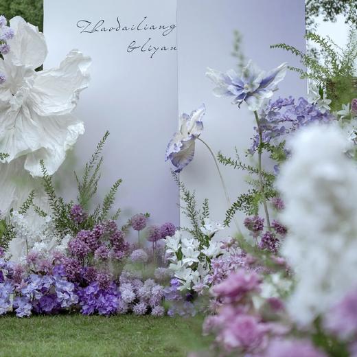 紫色系婚礼布置 商品图2