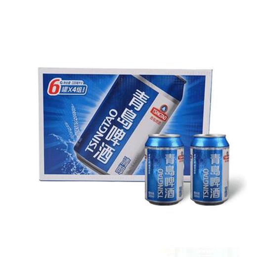 青岛啤酒清醇8°330ml*24 商品图0