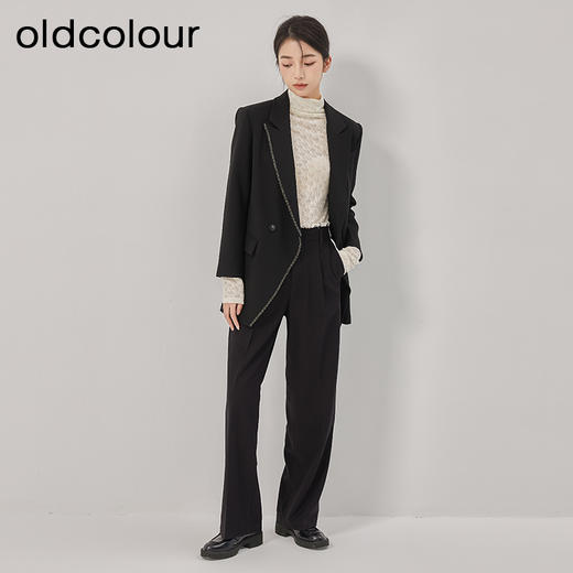 oldcolour冬新款时尚休闲西装女设计感西装外套女O41048153 商品图2
