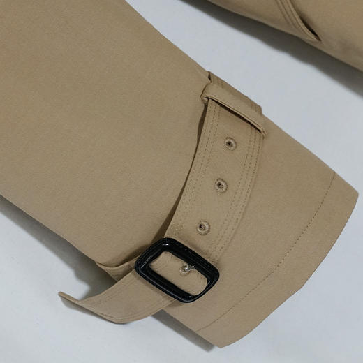 VIVIAN LIU薇薇安刘TR2343107秋女装新款小翻领英伦风双排扣风衣 商品图3