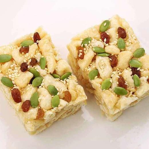 【唇齿留香！每一口都是松软】沙琪玛 微甜不腻 蛋香浓郁 加班充饥 独立包装 方便携带 山药木糖醇坚果沙琪玛软糯传统糕点 商品图6