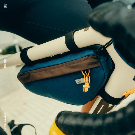 GRC桀骜无尽新款多功能上管包收纳储物反光自行车车架防水三角包 商品图1