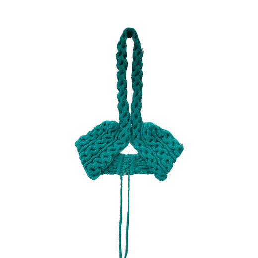 绞花挂脖胸衣——NAN KNITS秋冬新品 商品图0
