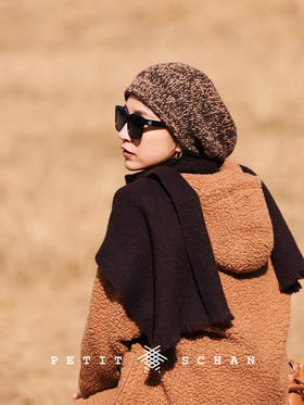 PETIT SCHAN小闪 #056 nursery rhyme 摇到外婆桥 骆驼绒牦牛绒混纺手工编织针织帽冷帽