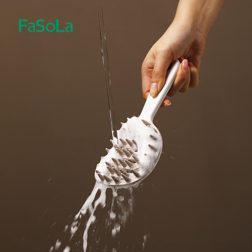 FaSoLa洗头梳头皮清洁神器洗发专用梳头部止痒抓头器按摩梳洗头刷子 商品图1