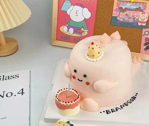 粉色萌版小恐龙| nama甜品研究所 商品图0