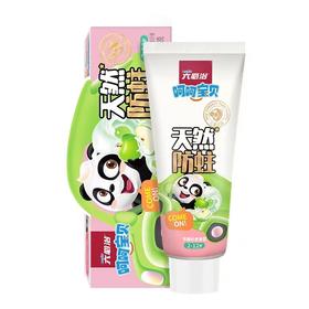 蓝天六必治呵呵宝贝天然防蛀牙膏60g（苹果奶昔味）
