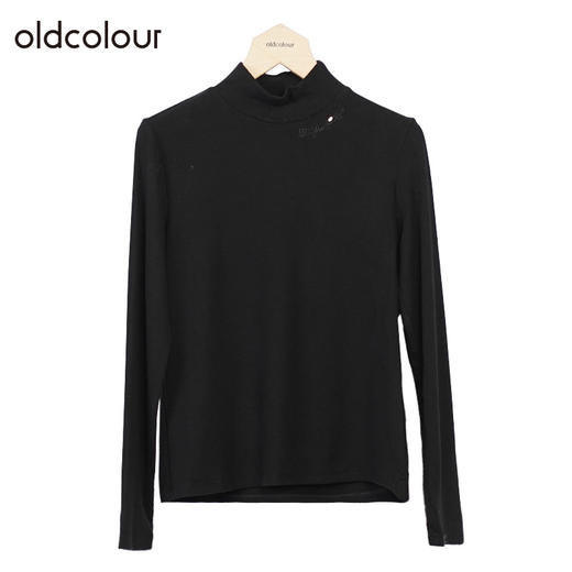 oldcolour长袖连衣裙冬季新款宽松通勤内搭两件套女GO41103919 商品图2