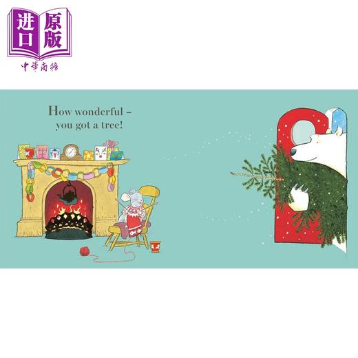 【中商原版】Ross Collins We Disagree About This Tree 意见不一的圣诞树 熊和老鼠 英文原版进口图书 儿童绘本 故事图画书 商品图3