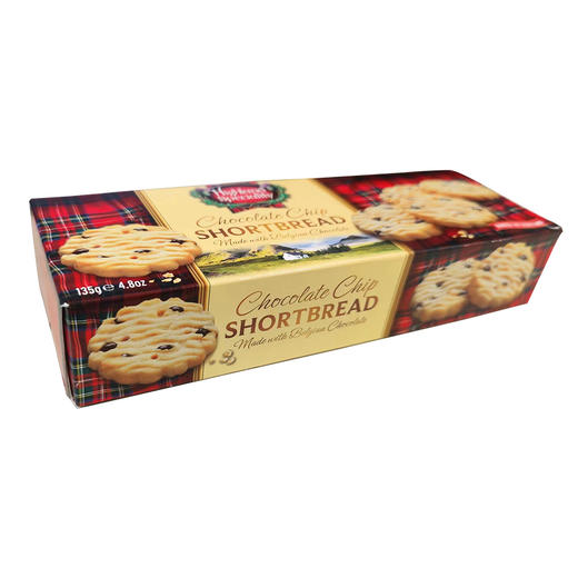 苏格兰甜酥巧克力饼干135g/056791 英伦配方传承经典香浓酥脆 商品图1