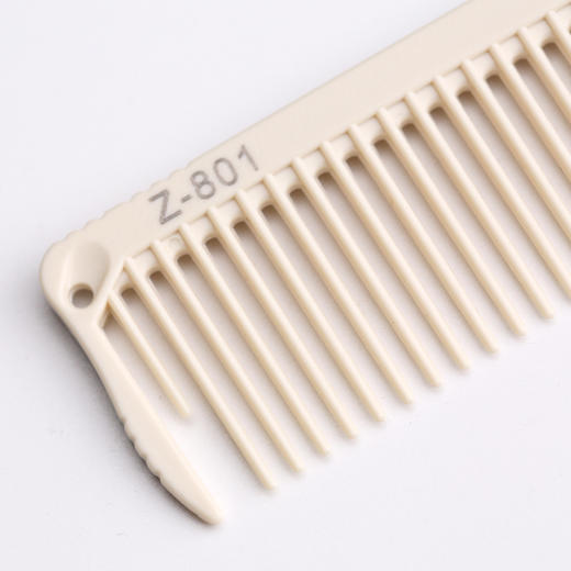 ZEBRA裁发梳Z801白色男女发梳子裁发梳吃头发 商品图1
