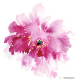 国画教程：分步骤讲解三种常见牡丹画法，学会几分钟一幅画 