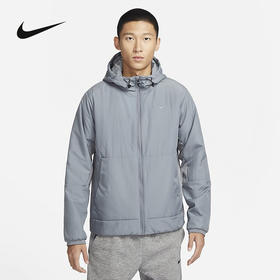 Nike/耐克棉服男子冬新款连帽保暖休闲运动棉衣夹克外套FB7545-084