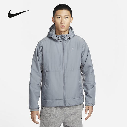 Nike/耐克棉服男子冬新款连帽保暖休闲运动棉衣夹克外套FB7545-084 商品图0